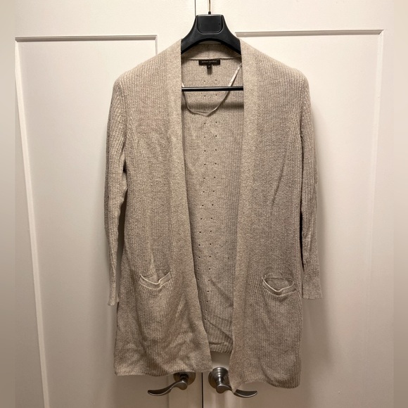 Banana Republic Sweaters - Banana Republic Cream / Off-white Long Cardigan - Size M / Medium.